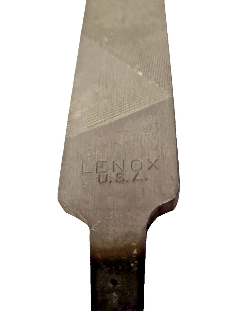 Lenox 14" Flat Second Cut File Double Cut