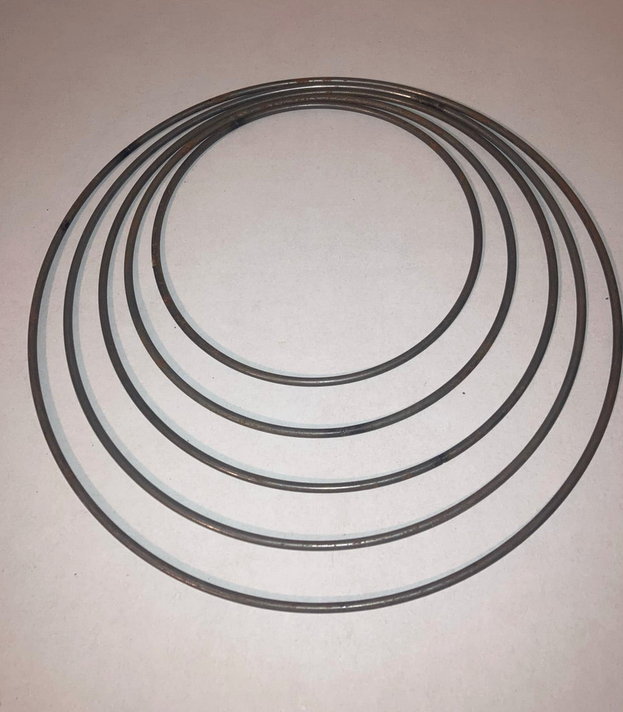 Various Metal Craft Rings Hoops for Macrame