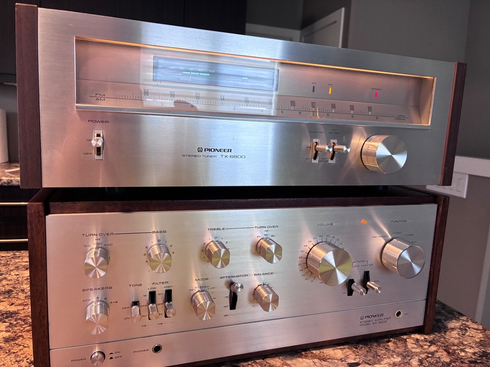 Pioneer SA-9500/ TX-6800 combo