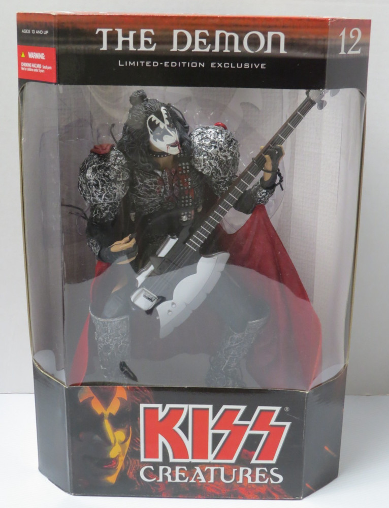 KISS GENE SIMMONS THE DEMON CREATURES 12 INCH FIGURE IN BOX 2002