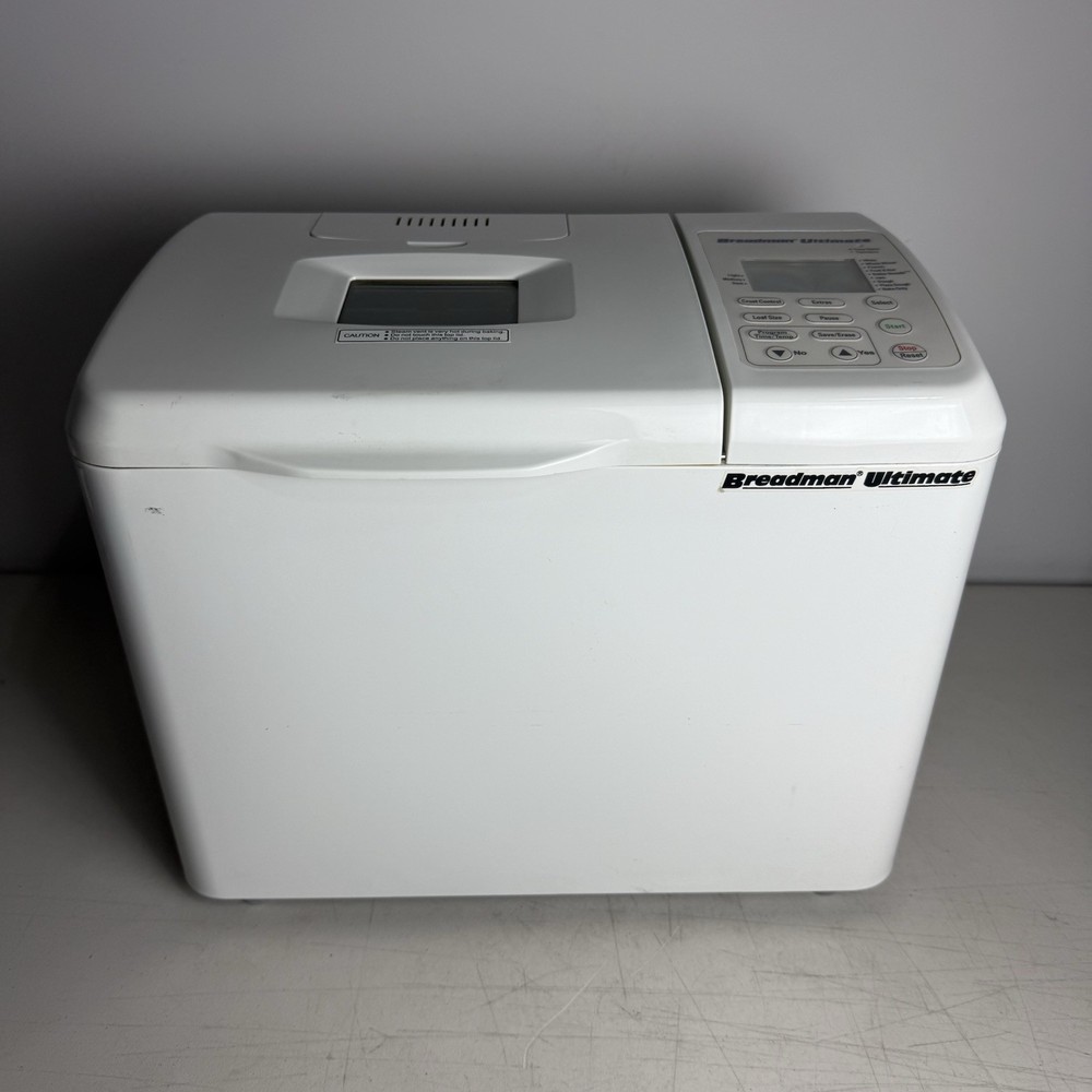 Breadman Ultimate Bread Maker Baking Automatic Machine TR2200C Tested Works GUC