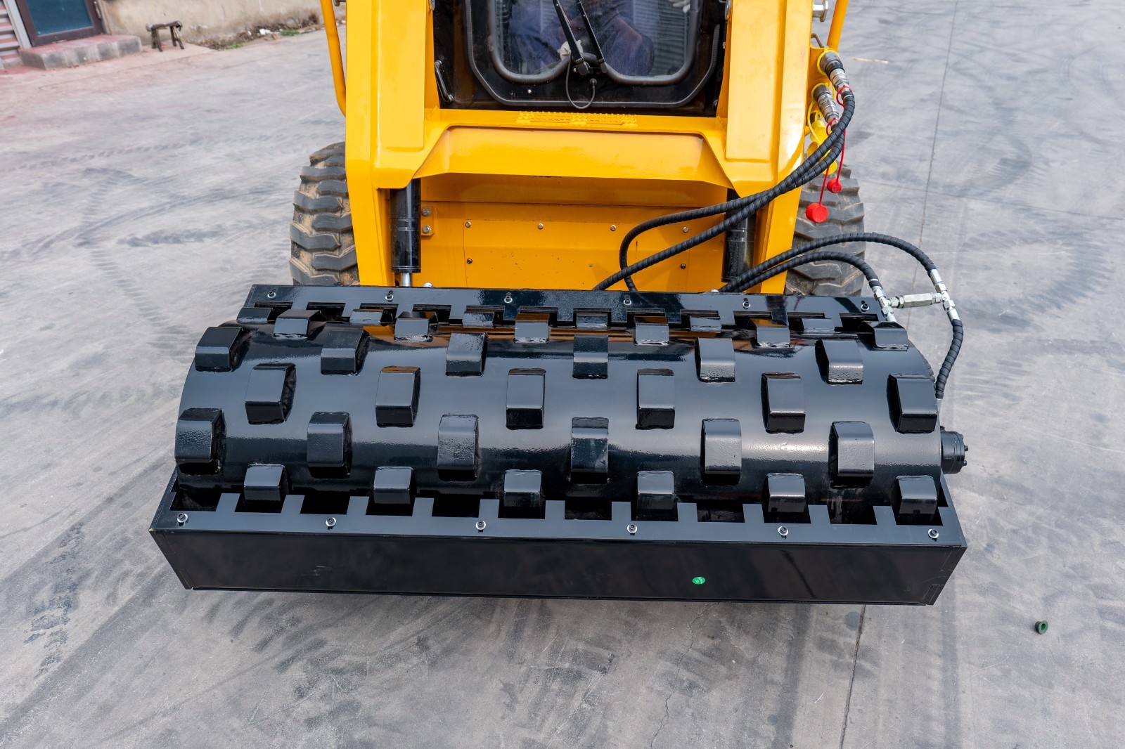 1.5m/ 60" Vibratory Soil Compactor for Skid Steer fits Bobcat Padfoot Roller