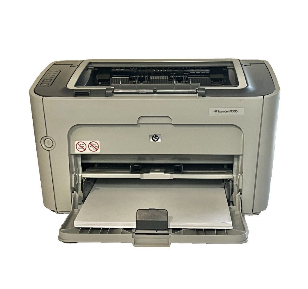 HP LaserJet P1505n Laser Printer, Workgroup Printer CB413A -Low pages WARANTY
