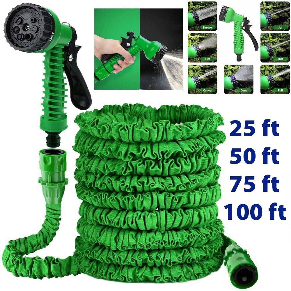 Expanding, Flexible Magic Hose with Spray Nozzle ships fast from USA