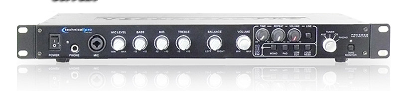Technical Pro PRE50 2CH Pre Amplifier