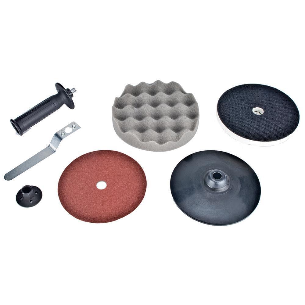 Genesis Sander Polisher 11-Amp Variable Speed Sanding Disc Dual-Position Handle