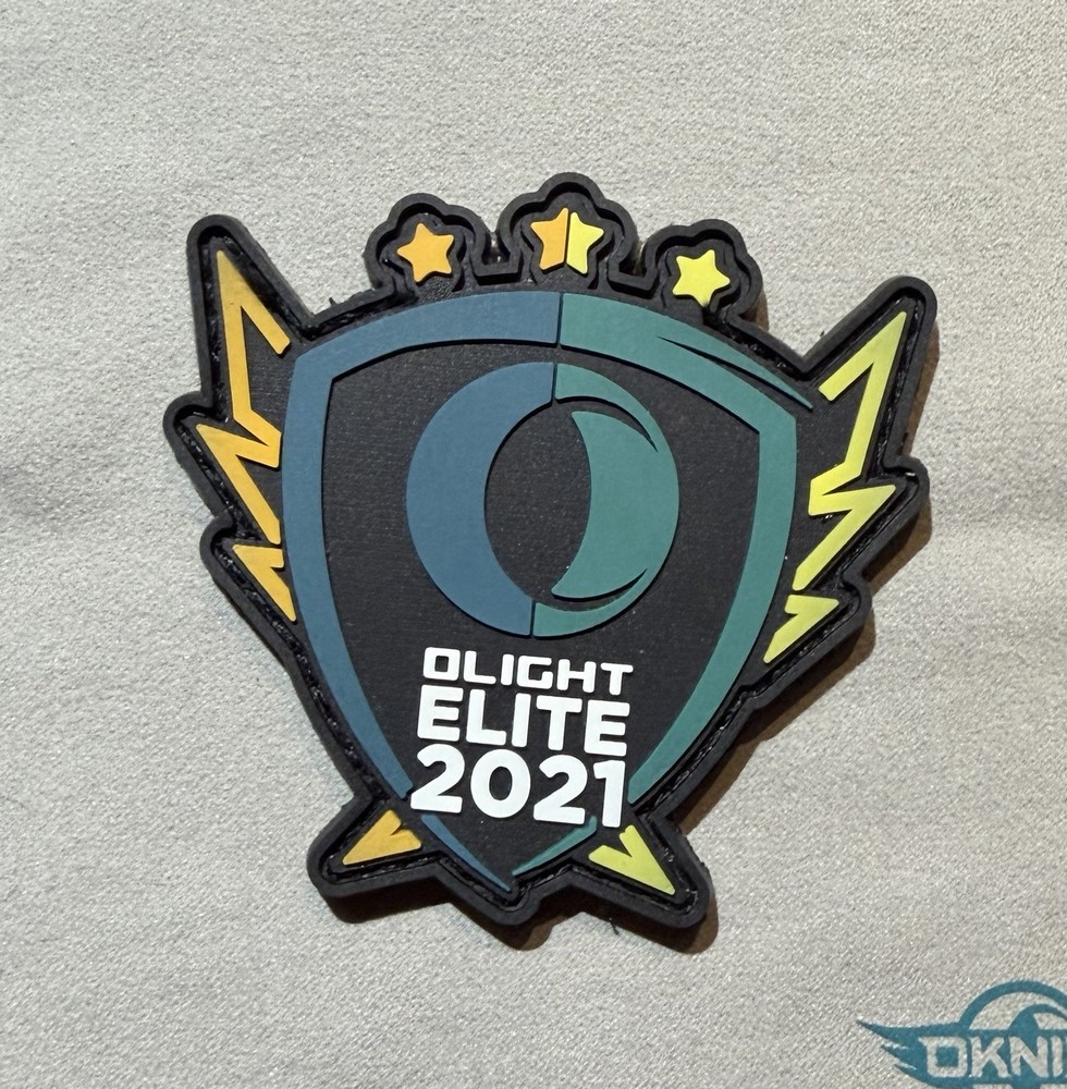 Olight Patch - Elite 2021 - Olight Swag - 2.5"x2.5" Patch