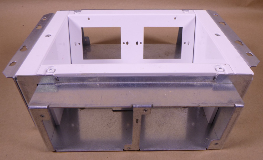 Legrand Wiremold EFSB4 Evolution Series Flat Screen Wall Box 4-Gang - White