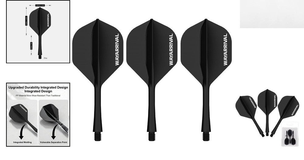 Effortless Setup Dart Flights - Universal 2BA Fit with Lightweight Stability
