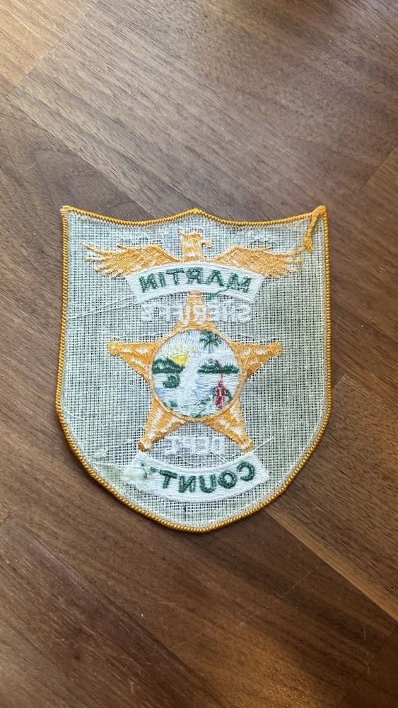 Martin County Florida Shoulder Patch