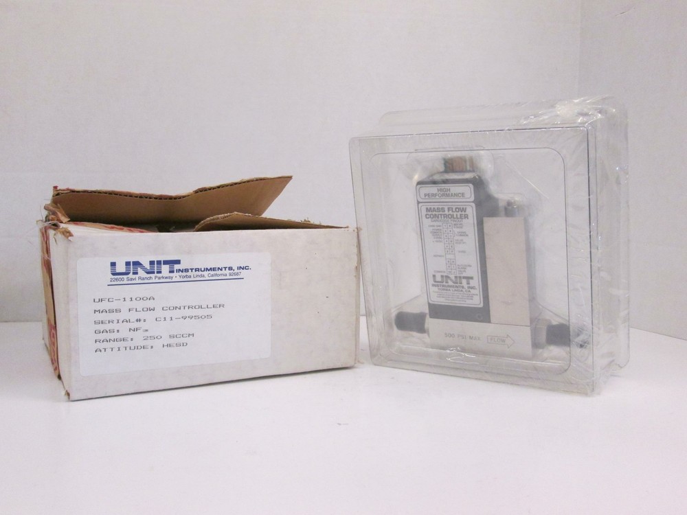 Unit UFC-1100A Mass Flow Controller MFC, NF3, 250 SCCM