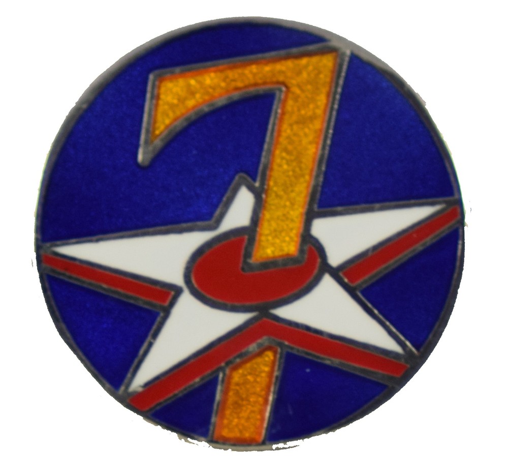 7TH AIR FORCE HAT PIN