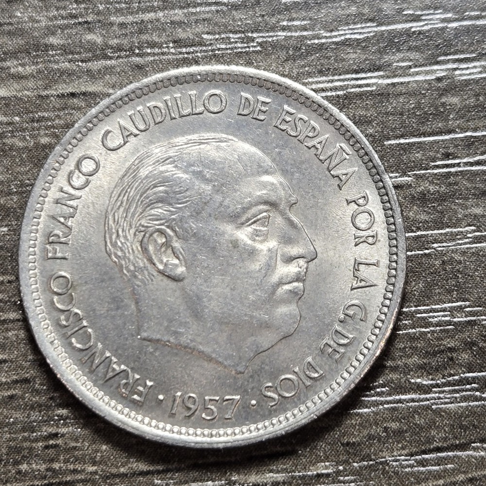 1968 Spain 25 Pesetas