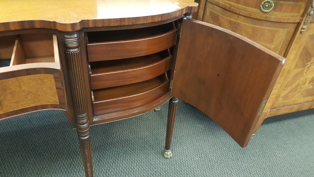 Burl Walnut Sideboard