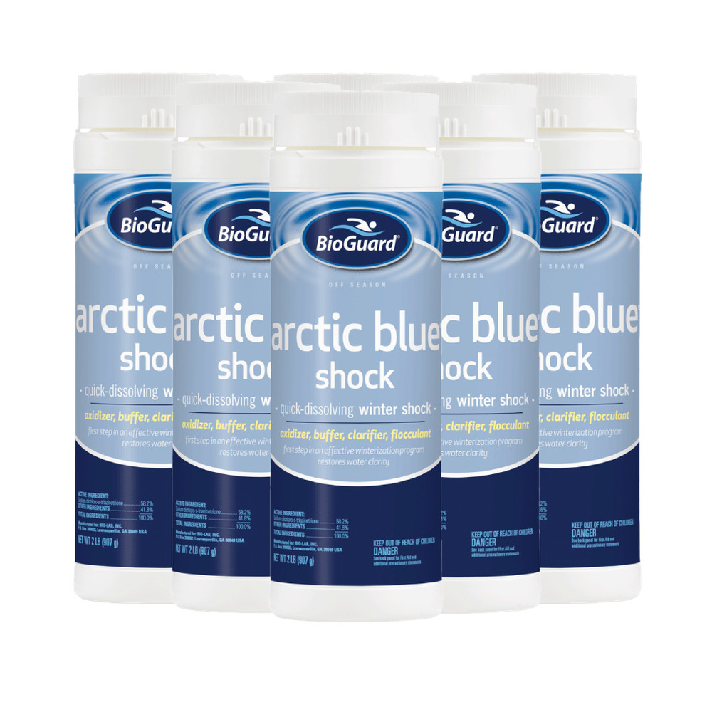 BioGuard Arctic Blue Shock - 2 lb (6 Pack)
