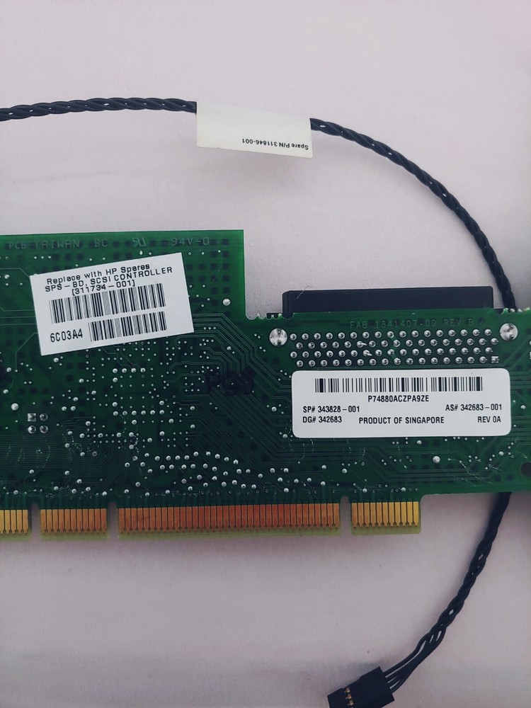 Adaptec ASC-291601 SCSI Controller Card - NEW