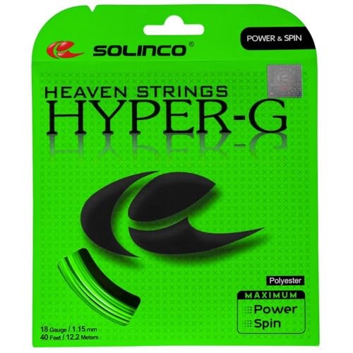 Solinco Heaven Strings Hyper-G Tennis String-18g/1.15mm Assorted Sizes
