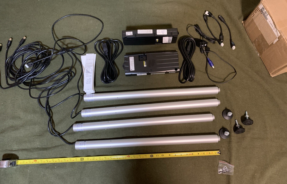 rising unit electric motorized kit 4 legs  1 switch 2 controller for robotics ?