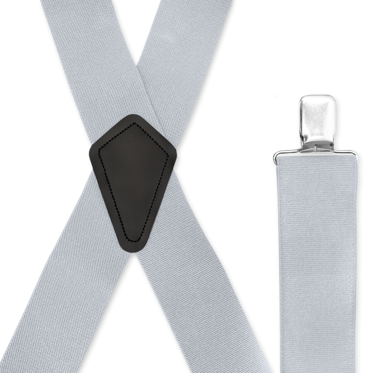 Men's Suspenders - Strong Clips, Many Colors, X Style 1.5" & 2", USA Made