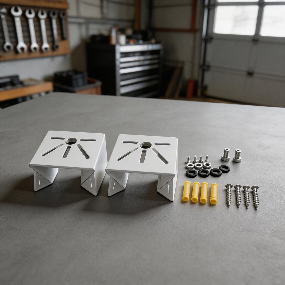 CCTV Wall Corner Bracket for Surveillance Camera Installation - Sturdy Design