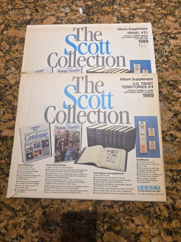 NEVER USED album supplements: SCOTT, HARRIS,MINKUS...VARIOUS...see list