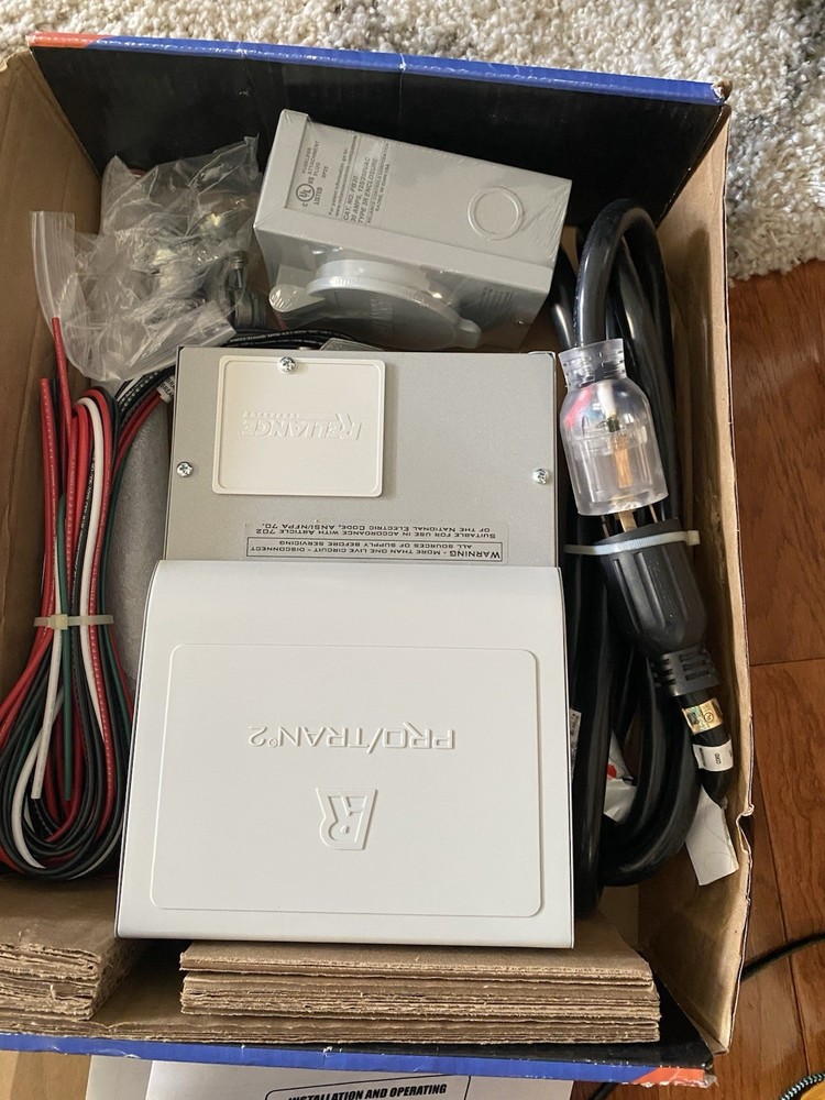 Reliance Controls Backup Power Transfer Switch Kit 3006HDK -Open Box - Read