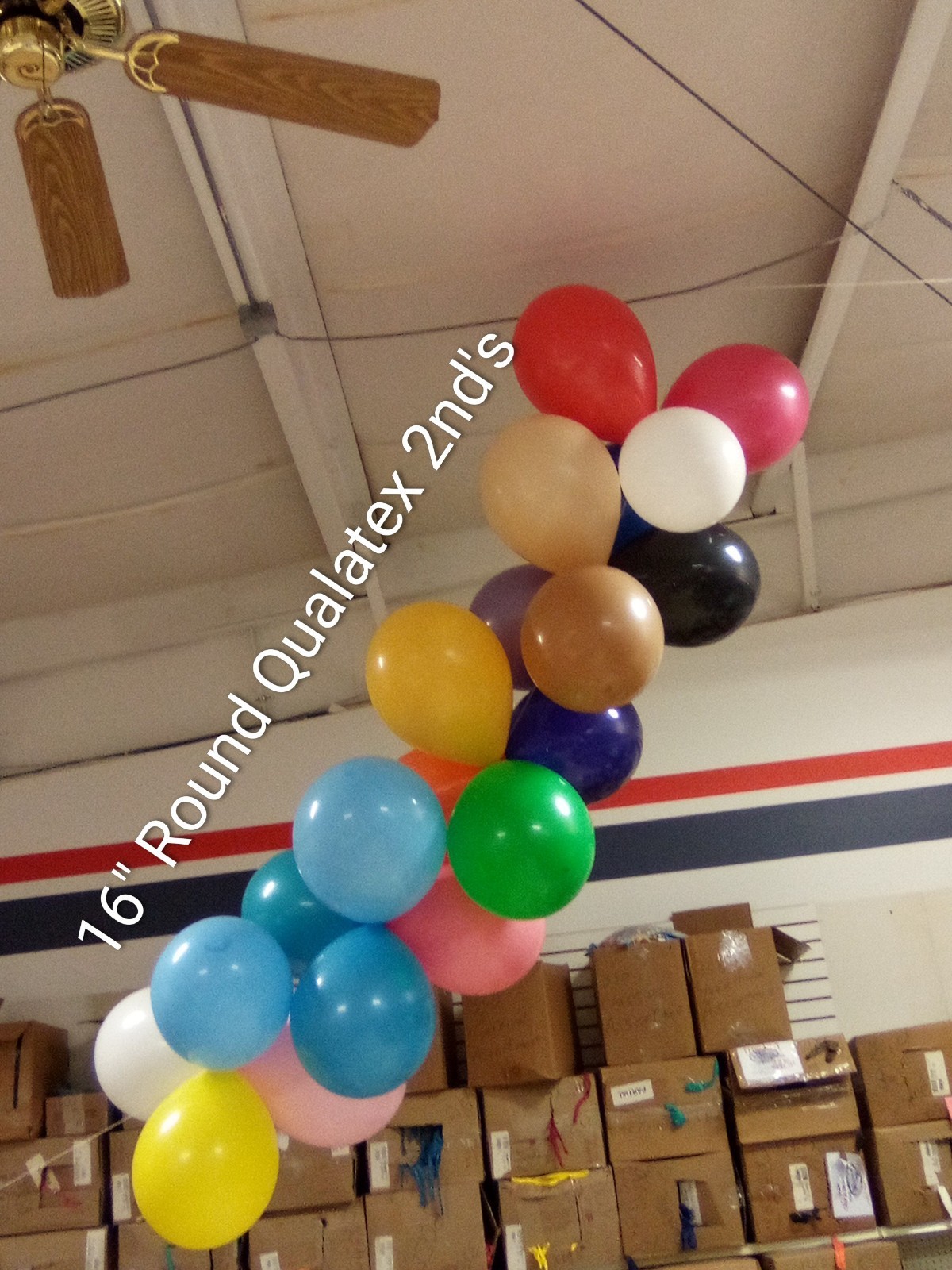 Qualatex 16" 2nds, Slight Color Run(4 bags Of 100ct)=400Ballloons U-pic Colors