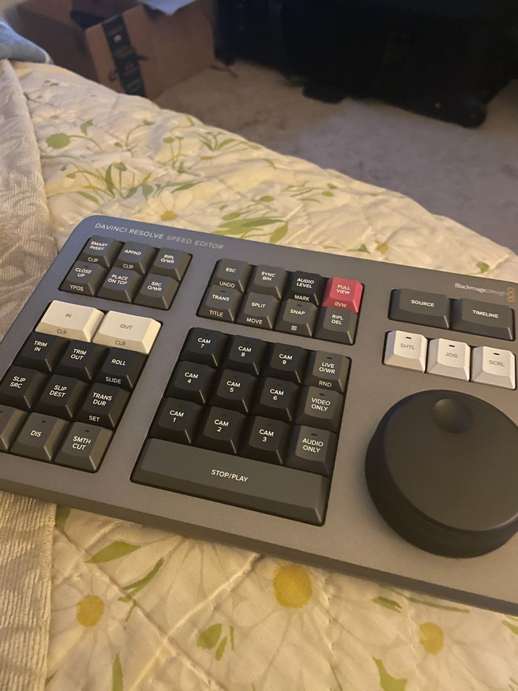 Blackmagic Design DaVinci Resolve Speed Editor [BRAND NEW] (No Code)