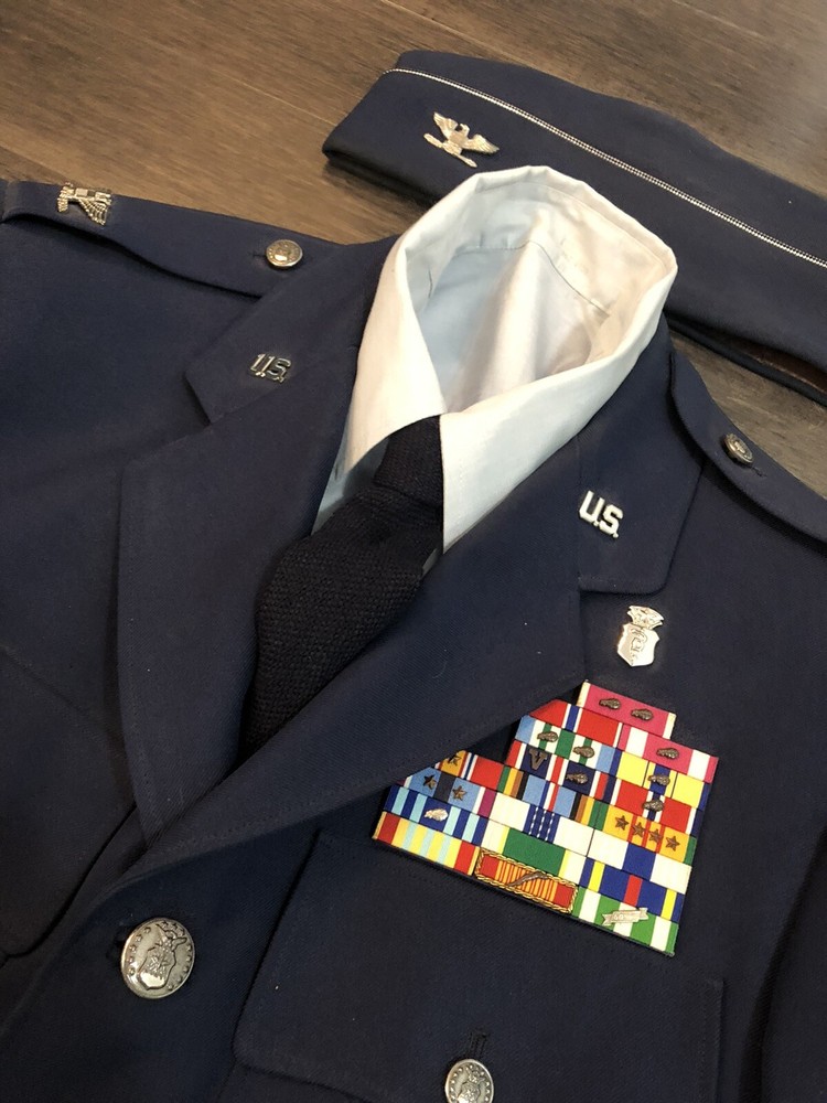 Authentic Attributed USAF Air Force Colonel Uniform, Dental Corps