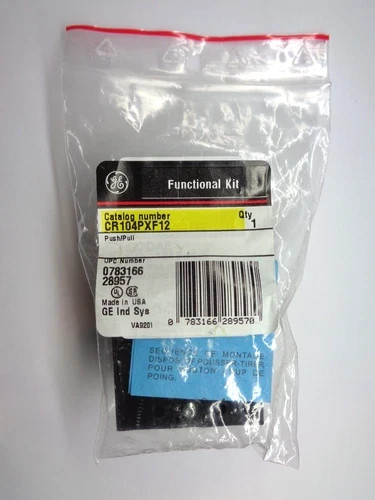 General Electric CR104PXF12 Push/Pull-Button Modification Module, New