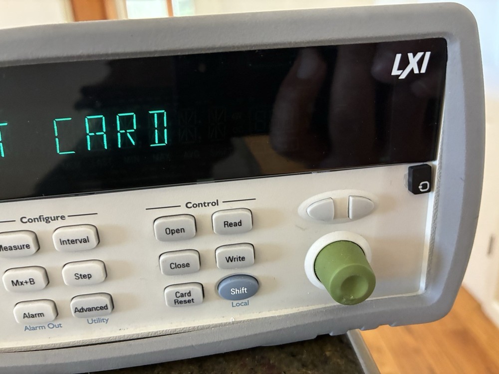 Agilent 34972A LXI Data Acquisition Switch Unit