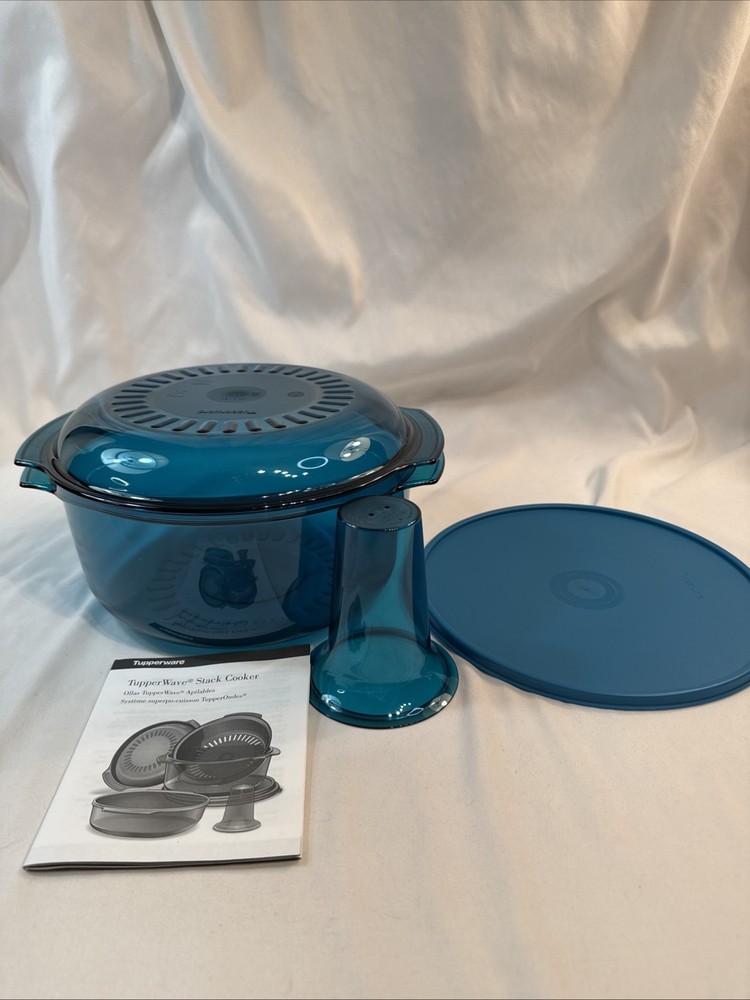 Tupperware TupperWave Stack Cooker Starter 4 Piece Set