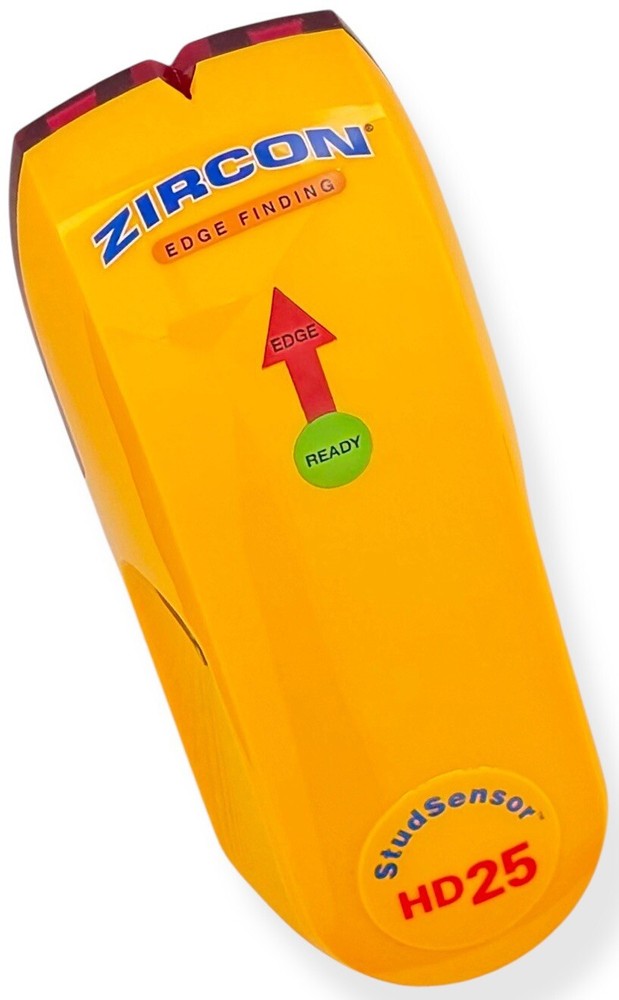 Zircon Edge Finding Stud StudSensor HD25 New with Energizer 9V Battery!