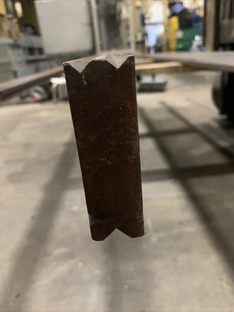 123” Double Sided Pressbrake Die Used Tooling