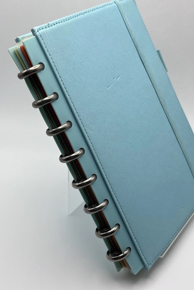 Tiffany Blue Martha Stewart Disc Notebook - Stack On 9 inches