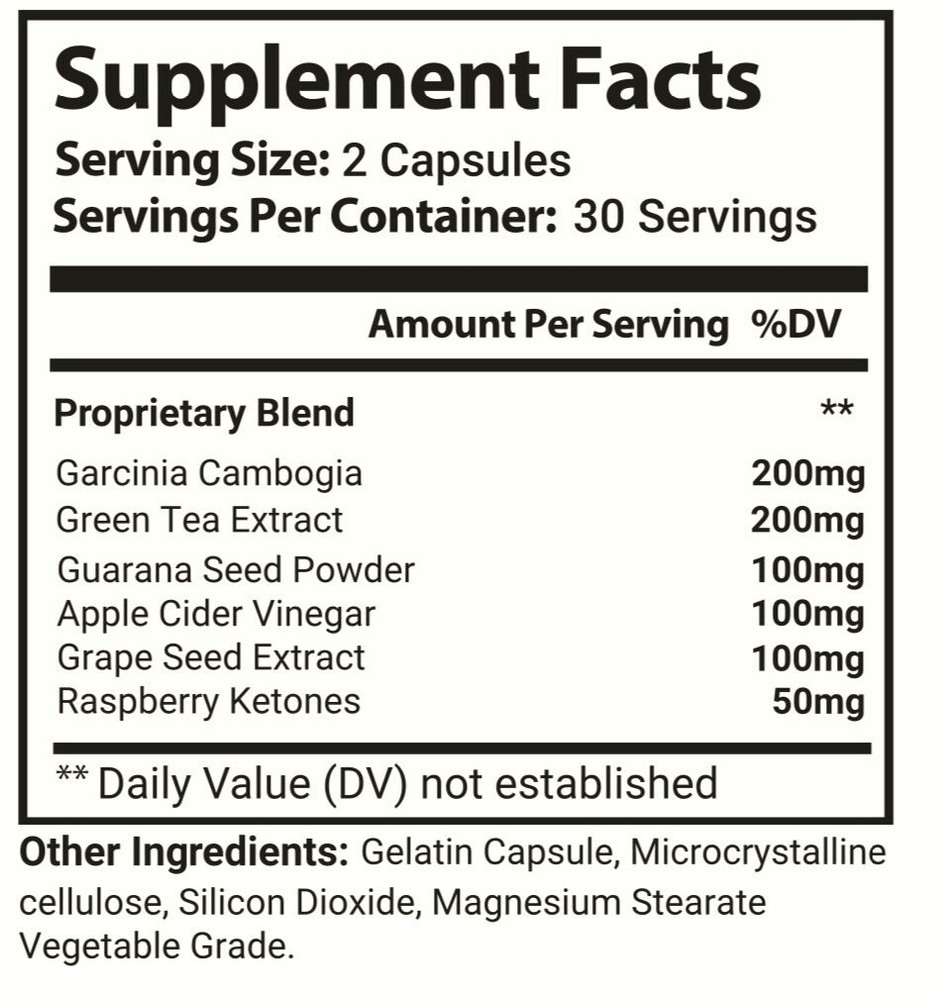 Java Burn Powerful Weight Loss Capsules, Java Burner Supplement - 60 Capsules