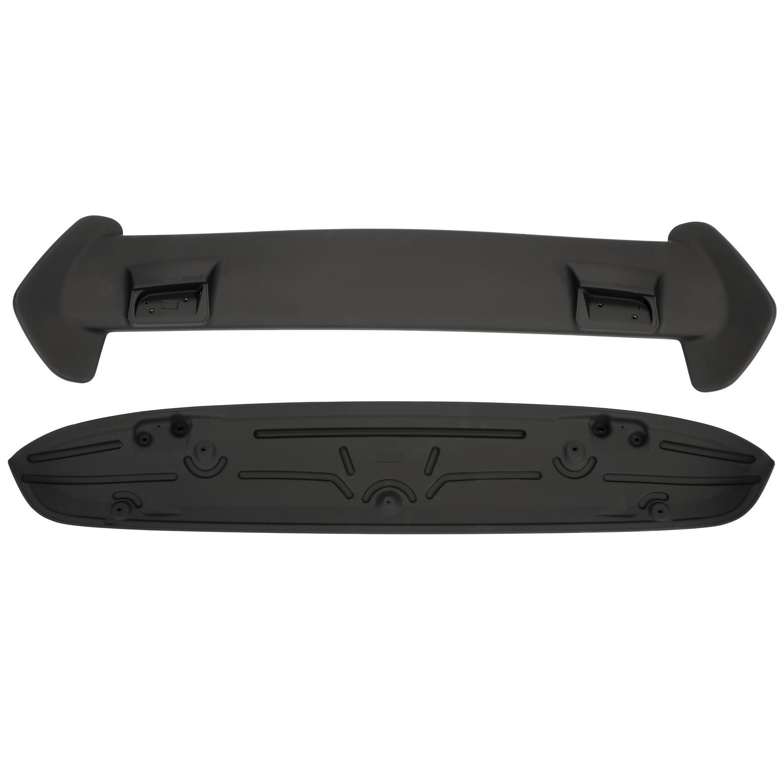 Rear Roof Spoiler Wing Black Painted For Honda Civic 96-00 Hatchback JDM R Style