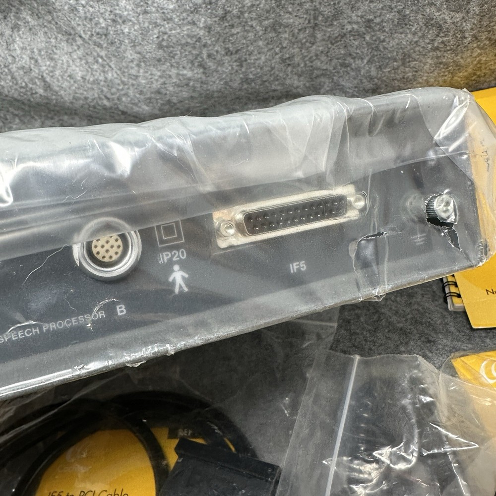 Cochlear Nucleus Bundle Processor Control Interface Cables Control Knob Software