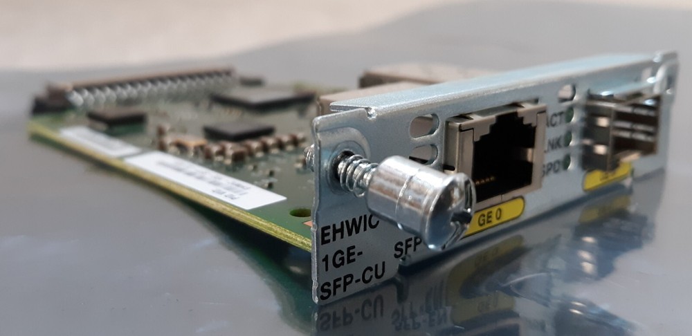 Cisco EHWIC-1GE-SFP-CU WAN Interface Card