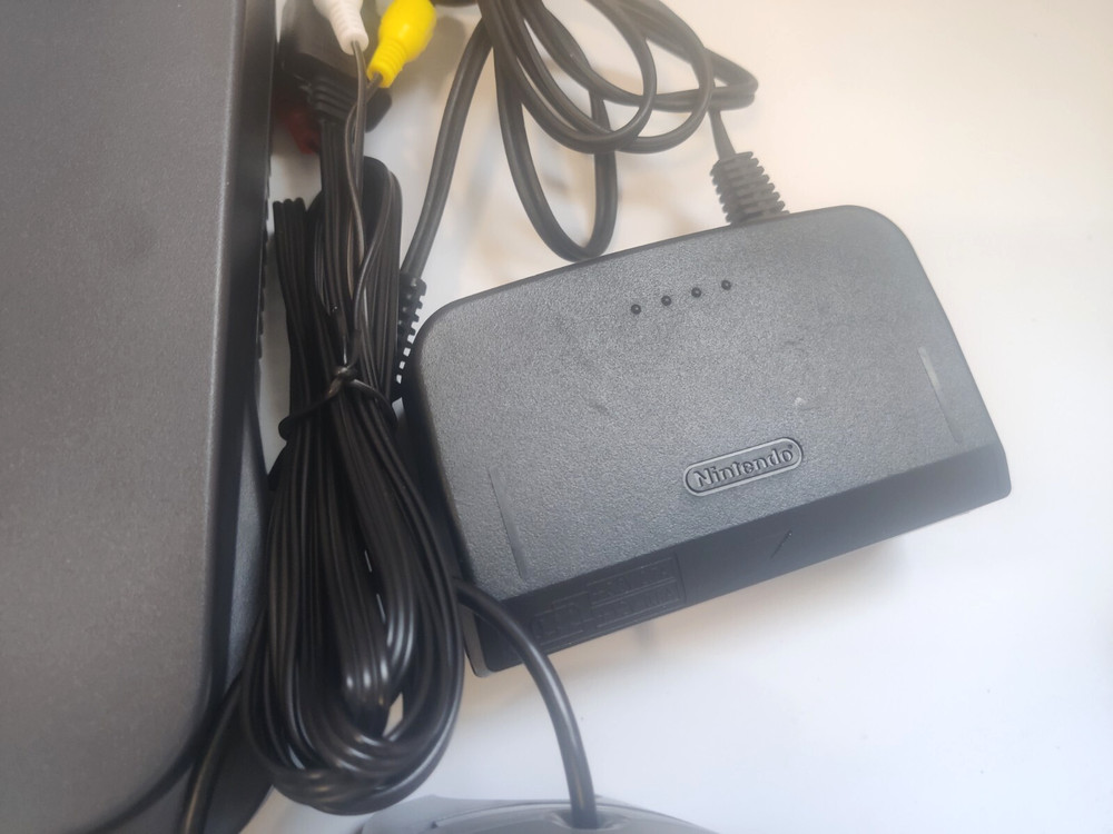 Nintendo 64 N64 Console Bundle with 2 New Controllers – Tested & Cleaned