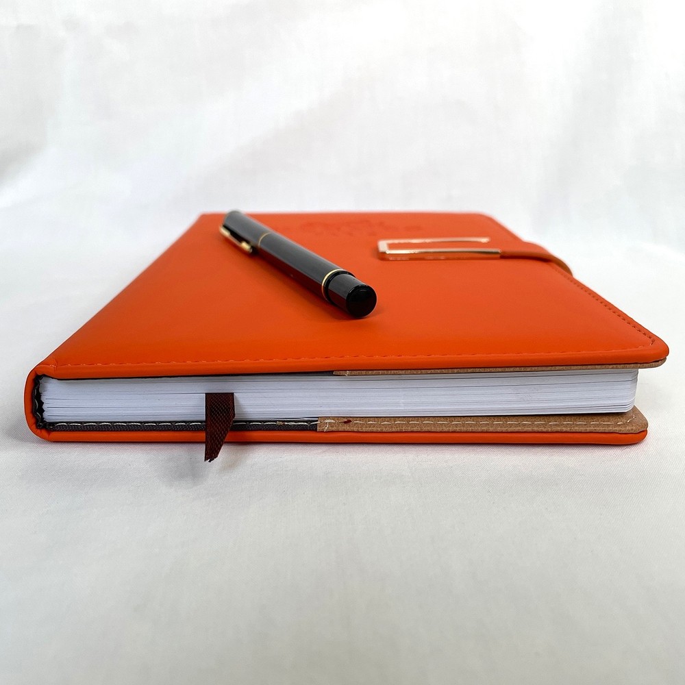 Hermes Orange Notebook with Pen GWP/VIP