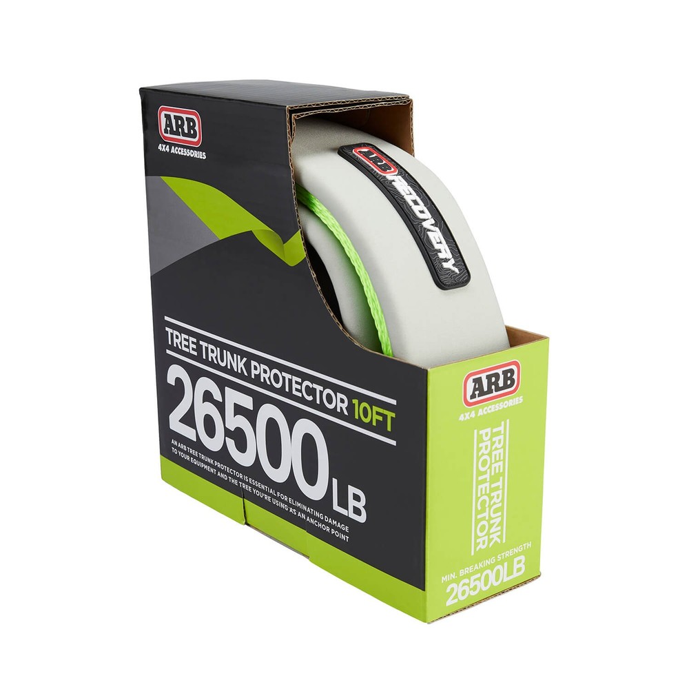 ARB ARB730LB Tree Saver Protector Tow Strap - Green 10 ft. Length