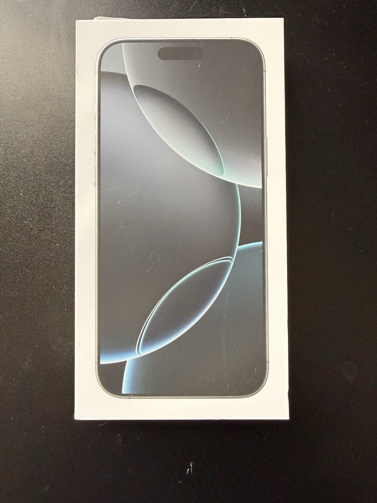 iPhone 16 Pro Max Empty Box Only New Apple Packaging Display