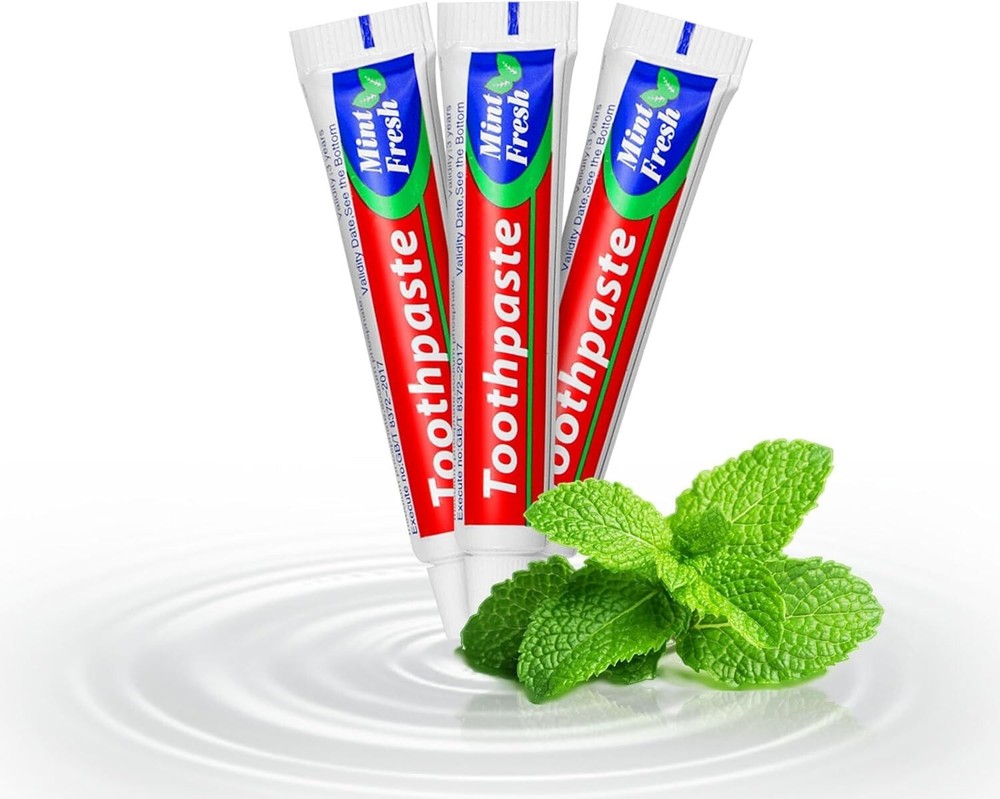 30or 50 Tubes Bulk Travel Size Toothpaste E. Small 0.35oz Small Toothpaste Trave