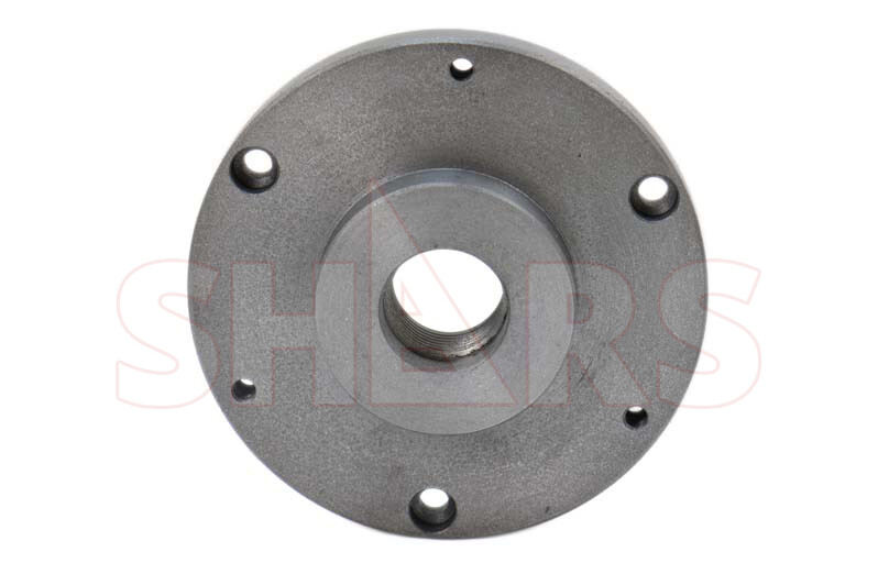 6" Fully Machined Threaded Back Plate 1-1/2-8 For 3 or 4 Jaw Self Center Chuck #