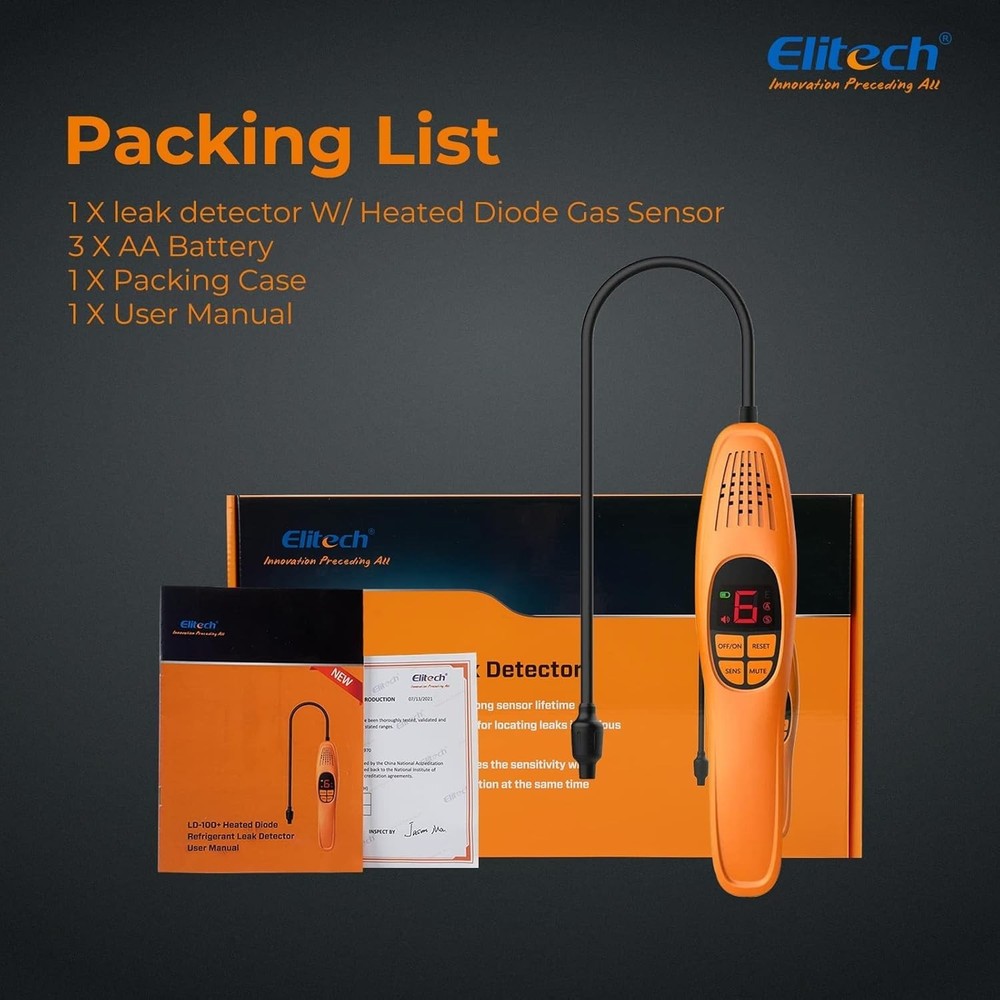 Advanced Heated Diode AC Leak Detector - Safe, Efficient & Reliable Performance