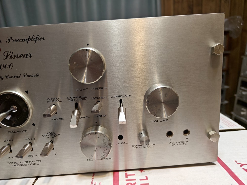 PHASE LINEAR 4000 PREAMPLIFIER HIGH FIDELITY CONTROL CONCOLE