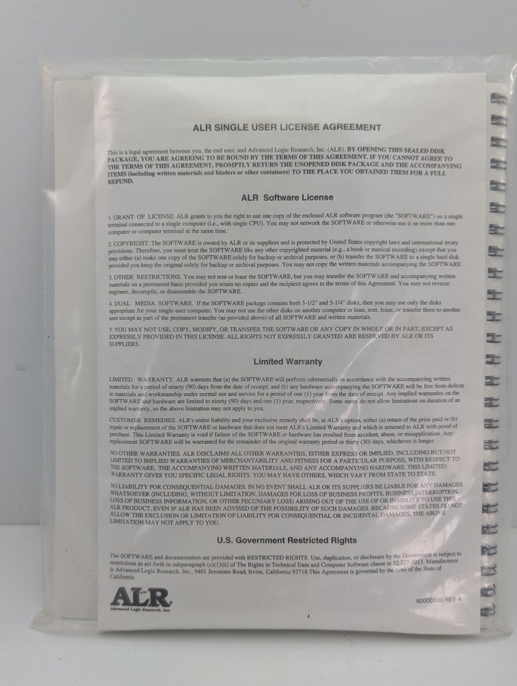 Mylex Disk Array Controller DAC960P User Manual Vtg Computing 1994
