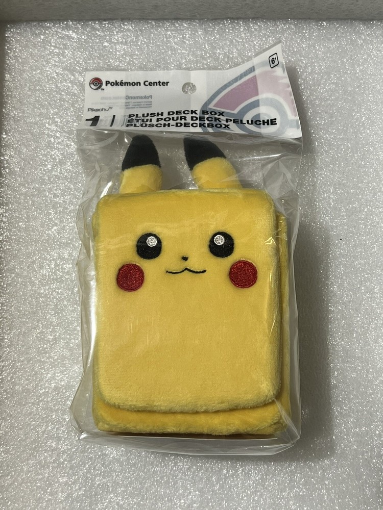 Pokémon Center Pikachu Plush Deck Box