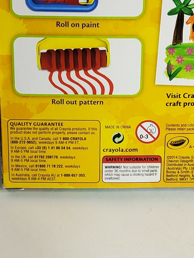 Crayola Paint Pattern Roller - NIB